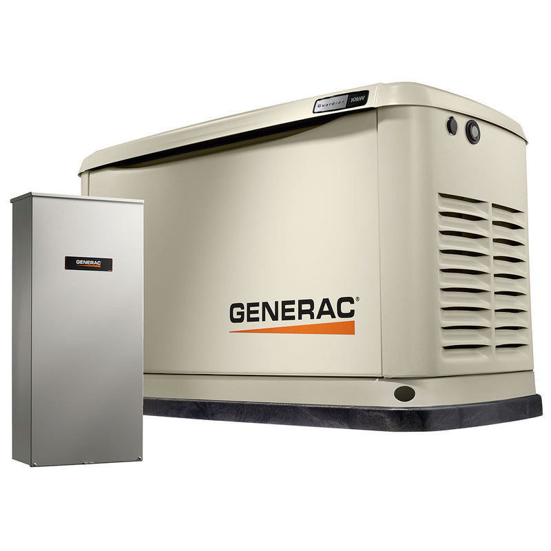 Generac 18 KW Home Generator Generac 18 KW Home Generator With or Without 100 Amp 16-Circuit Transfer Switch 100 Amp 16-Circuit Transfer Switch