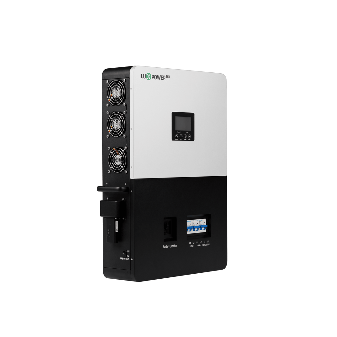 Luxpower LXP6K (SNA-US 6000) - Hybrid Off Grid Inverter | 8000W PV Input | 6000W Output | SNA 6k Split Phase | UL & CSA Approved | 6000XP