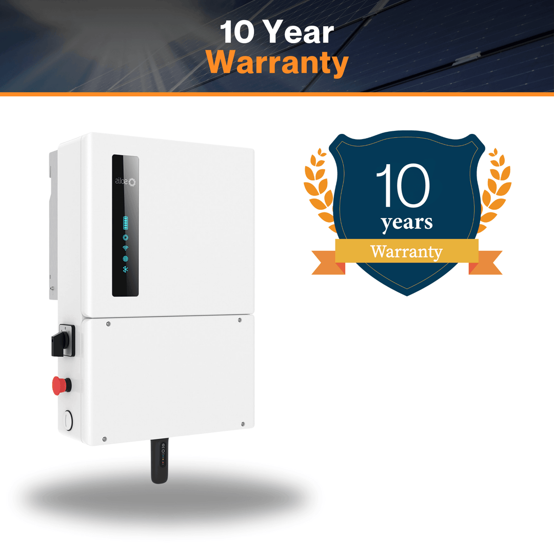 Solis (S6-EH1P10K-H-US-APST) 10kW 600Vdc 240Vac - Residential Hybrid Storage Inverter | W/ 97.6% Efficiency| UL 9540 Certified