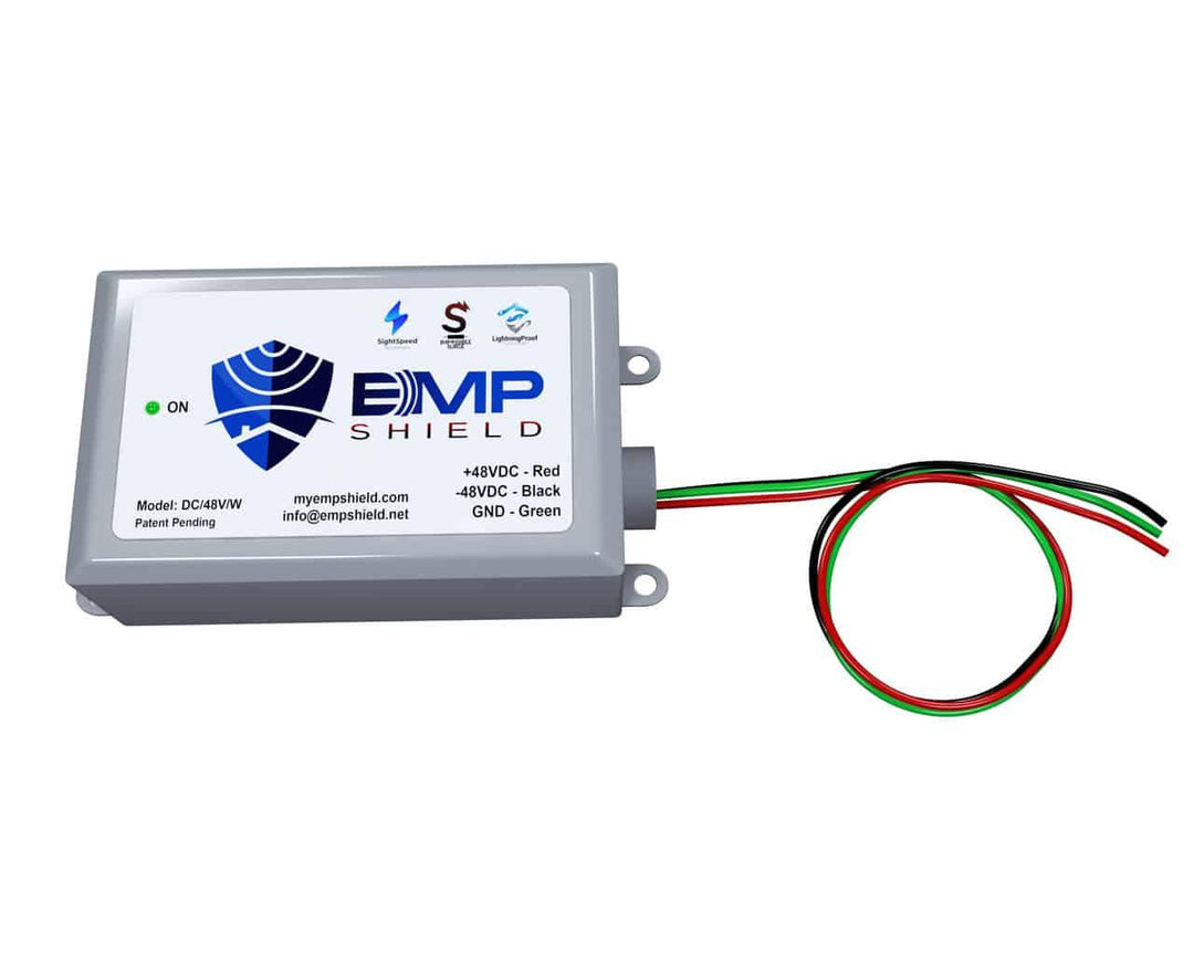 EMP Shield Direct Current Model - Vehicles, Solar Power Applications | Lightning Protection | Solar Flare | Solar and Wind | W/ Military Certified Testing | IP66 Rated