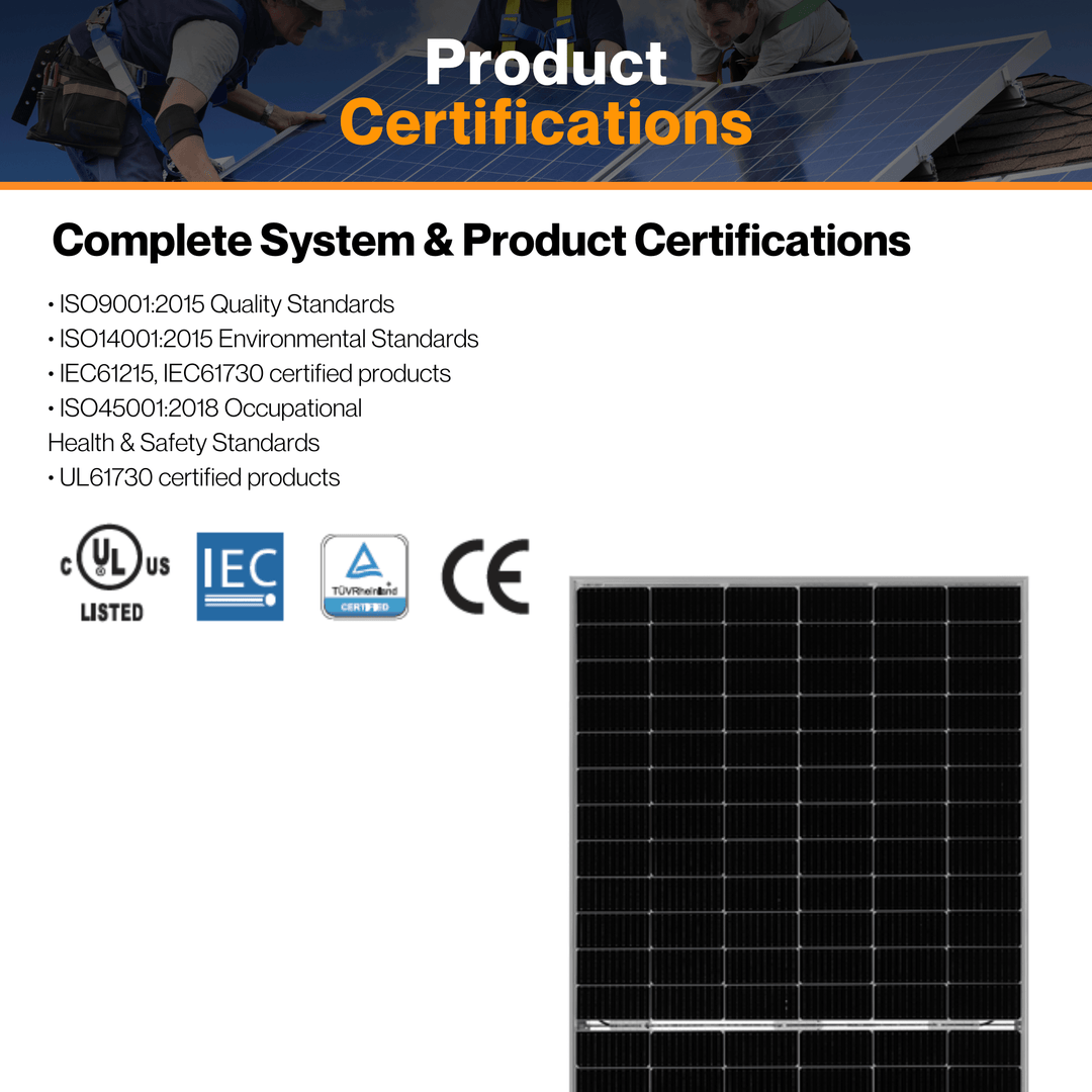 Jinko Eagle 540W Half Cell Bifacial 72HM G5b - PALLET OF 27 | W/ Multi Busbar Half Cell Technology | Aluminum Frame | Shade Tolerant | IP68 Rated Junction Box | UL61730, cULus and CE Certified