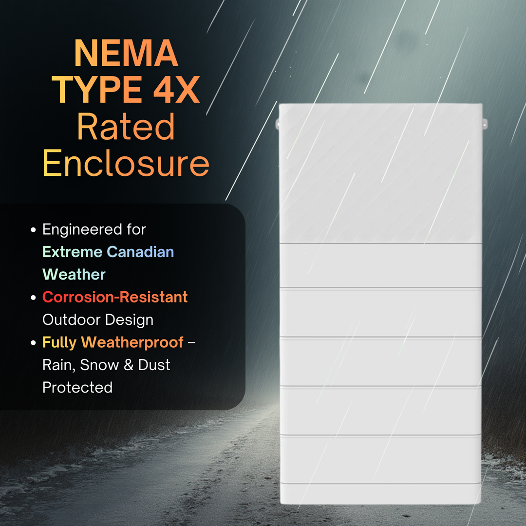 Fox AIO PowerQ – All-in-One Residential Inverter and Energy Storage System | Hybrid Solar Inverter + Lithium Battery Backup | Off-Grid, RV, Cabin, Marine, Home Backup Power
