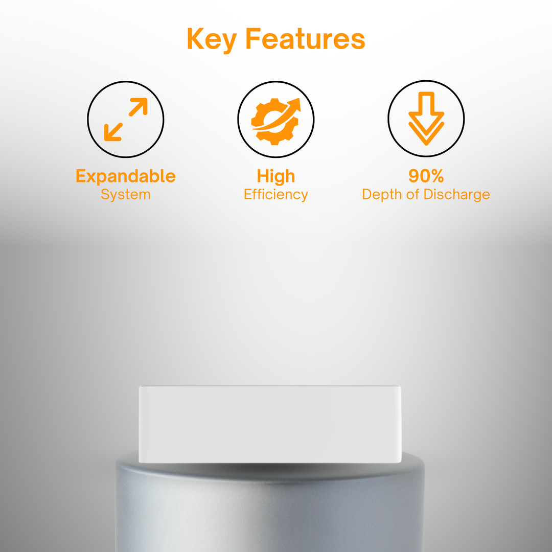 Maple Leaf Northern Fox ECS4000 High Voltage Battery | 3.97kWh Scalable Storage | 90% DoD | LiFePO4 | IP65 Outdoor Rated | UL & UN38.3 Certified