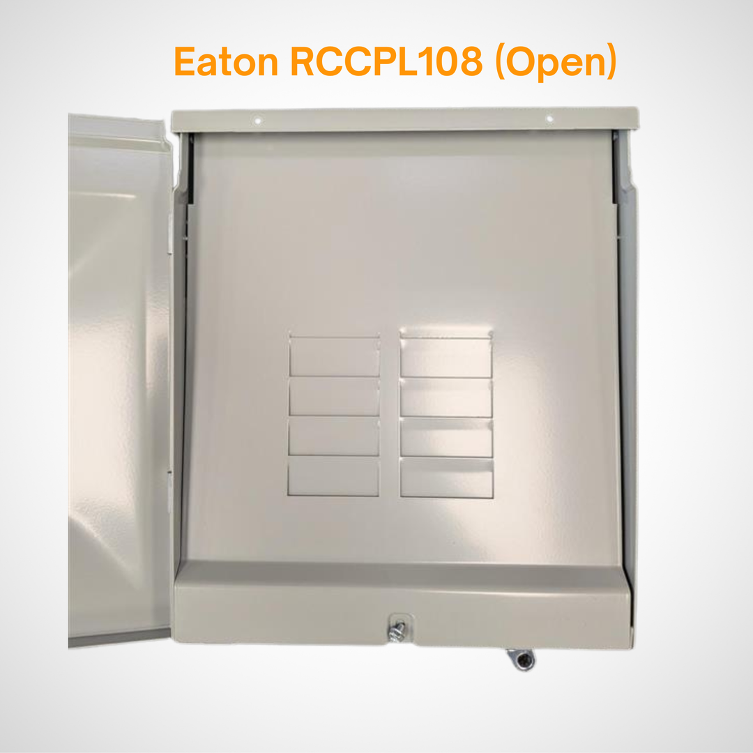 Eaton Single Phase Main Lug Load Center- Non-Combination 125 A, 1 PH, 120/240 VAC | CPL Plug-in | NEMA 3R Rated Enclosure | UL & CSA Listed