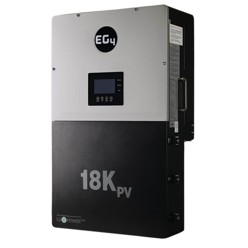 EG4® 18KPV Hybrid Inverter - 48V Split Phase 120/240VAC | Pure Sine Wave | 18kW PV Input / 21kW Max | 12kW Output | CSA, UL1741, ETL & cETL Certified