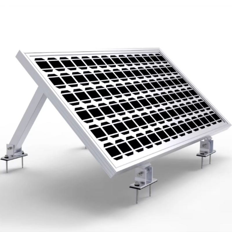 Maple Leaf Solar Panel Mounting Kit | 15–30° Adjustable Tilt Brackets for RV, Roof & Off-Grid Use |  Heavy-Duty Aluminum, Waterproof, Easy Install