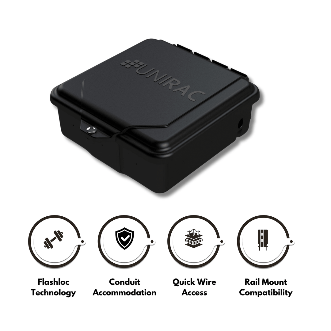 Unirac Solobox Junction Box w/Din RL