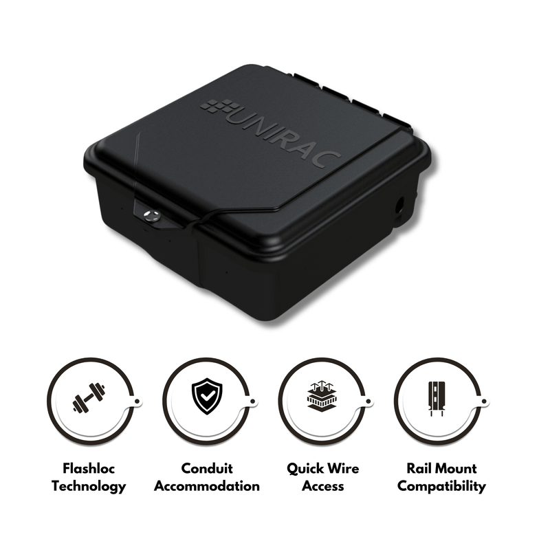 Unirac Solobox Junction Box w/Din RL