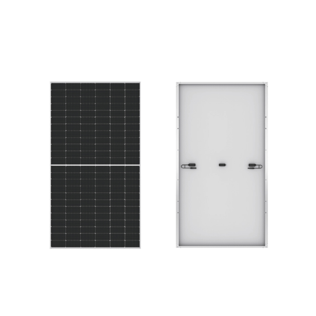 LONGi Hi-MO5 550W Solar Panels - 144 Cell MC4 Silver - White 35mm, 1400mm Cables