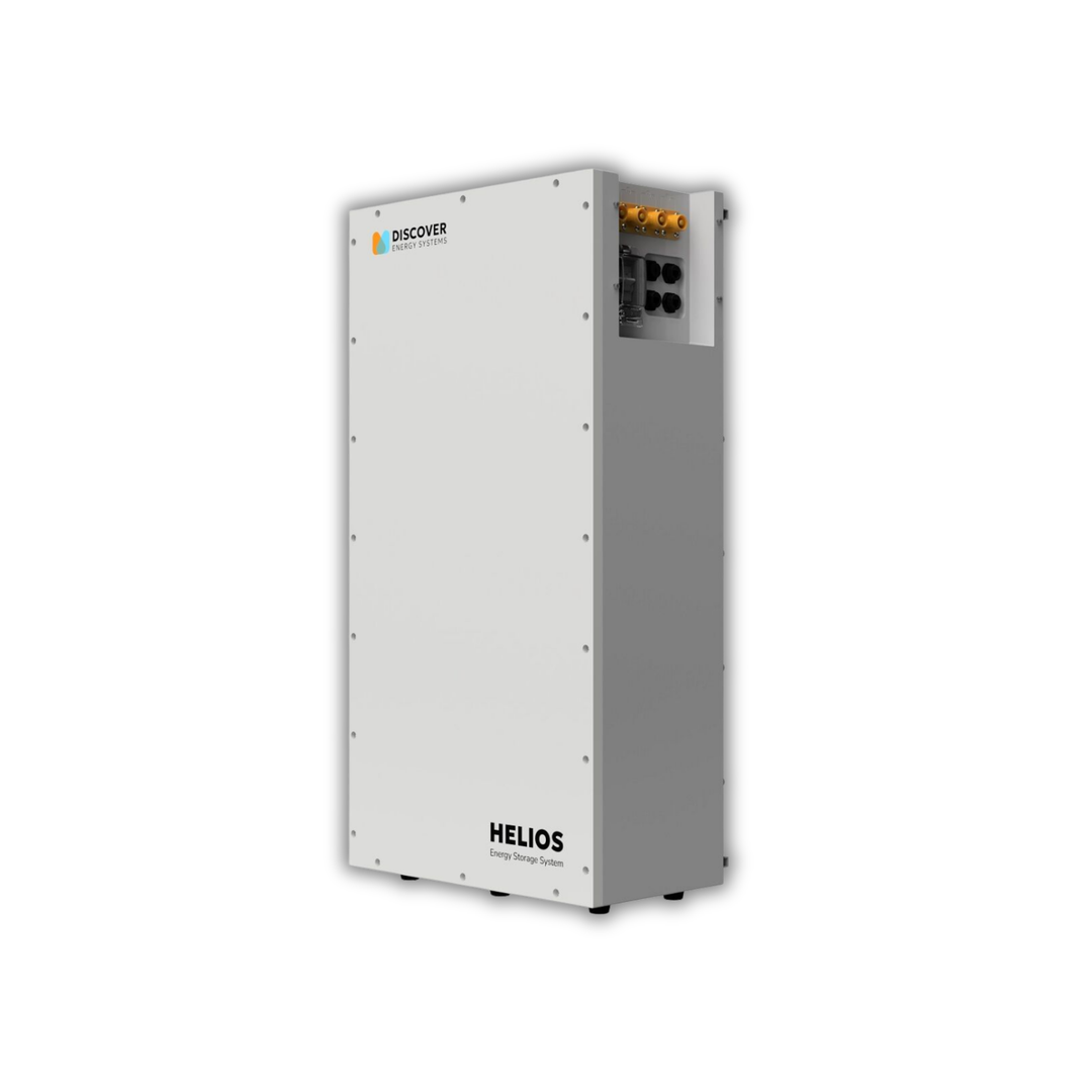 HELIOS ESS 16kWh LiFePO4 Off-Grid Lithium Battery for Cabins, Campers, RVs & Marine | 48V IP65 Outdoor Energy Storage System | Whole Home Backup, Emergency Power, Microgrid & Hybrid Inverter Use | Scalable Residential & Commercial Solar Battery Solution