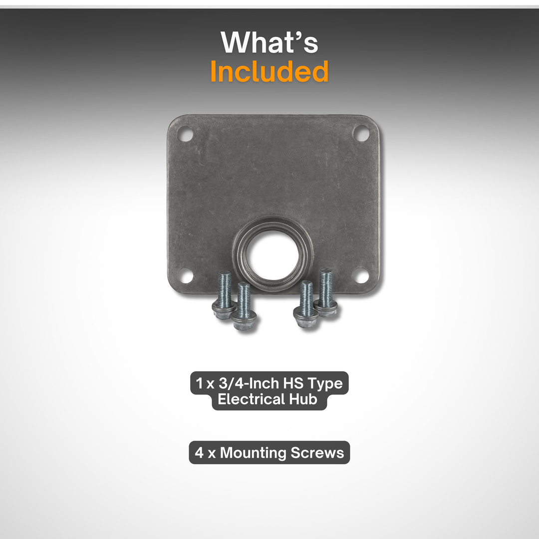 Siemens ECHS075 – 3/4-Inch HS Type Electrical Hub | Load Center Conduit Hub | Siemens Panel & Meter Socket Hub
