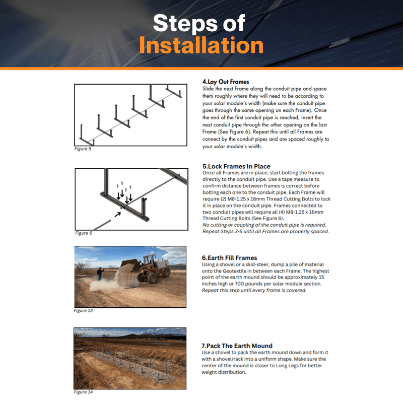 IntegraRack IR EarthBallast™ Mounting Kit - Robust Geotextile Material | W/ Quick and Secure Adhesion