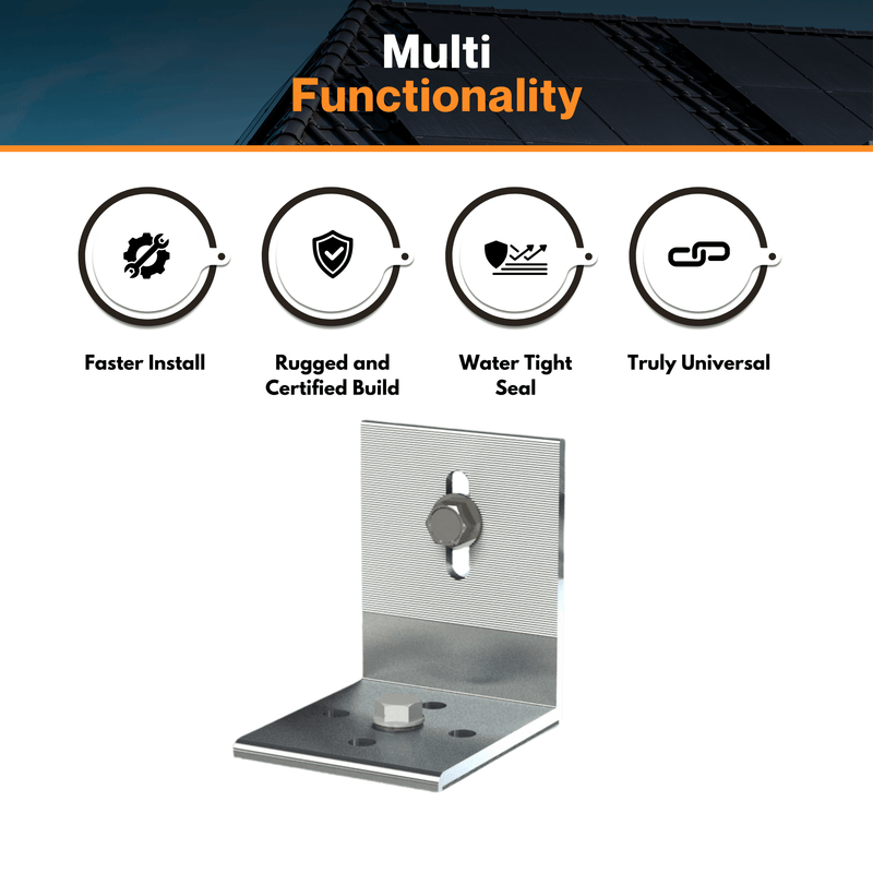 Kinetic Solar Universal L Mount Kit - With Hardware