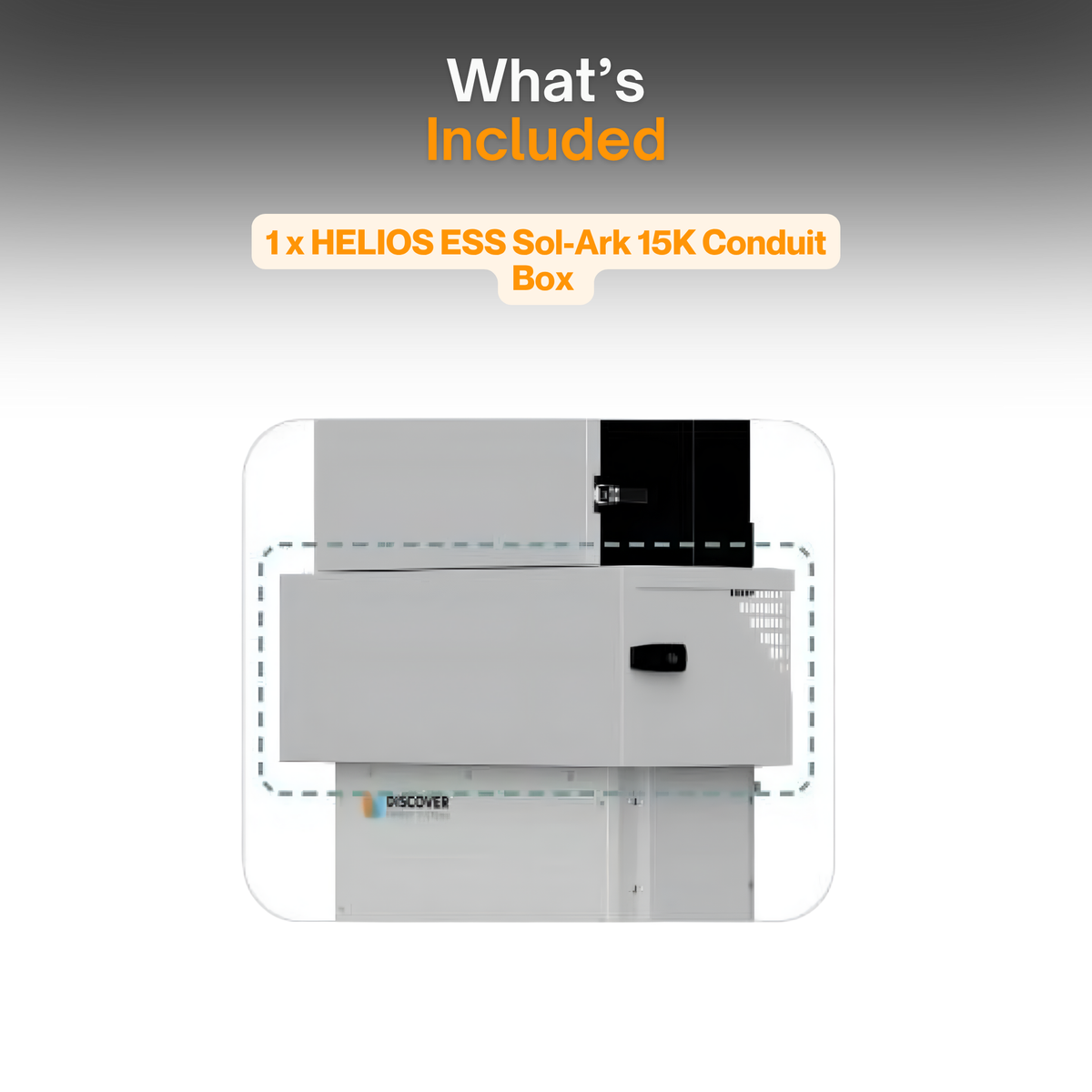 HELIOS ESS Sol-Ark 15K Conduit Box | Secure Solar Inverter Wiring