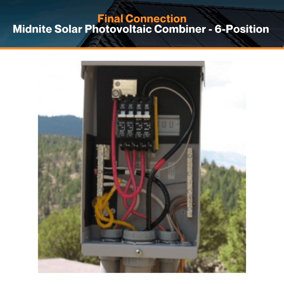 Midnite Solar Photovoltaic Combiner - 6-Position | Model# MNPV6