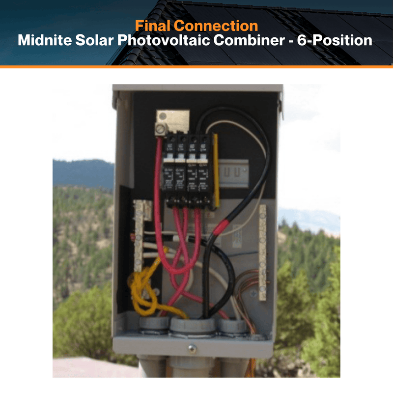 Midnite Solar Photovoltaic Combiner - 6-Position | Model