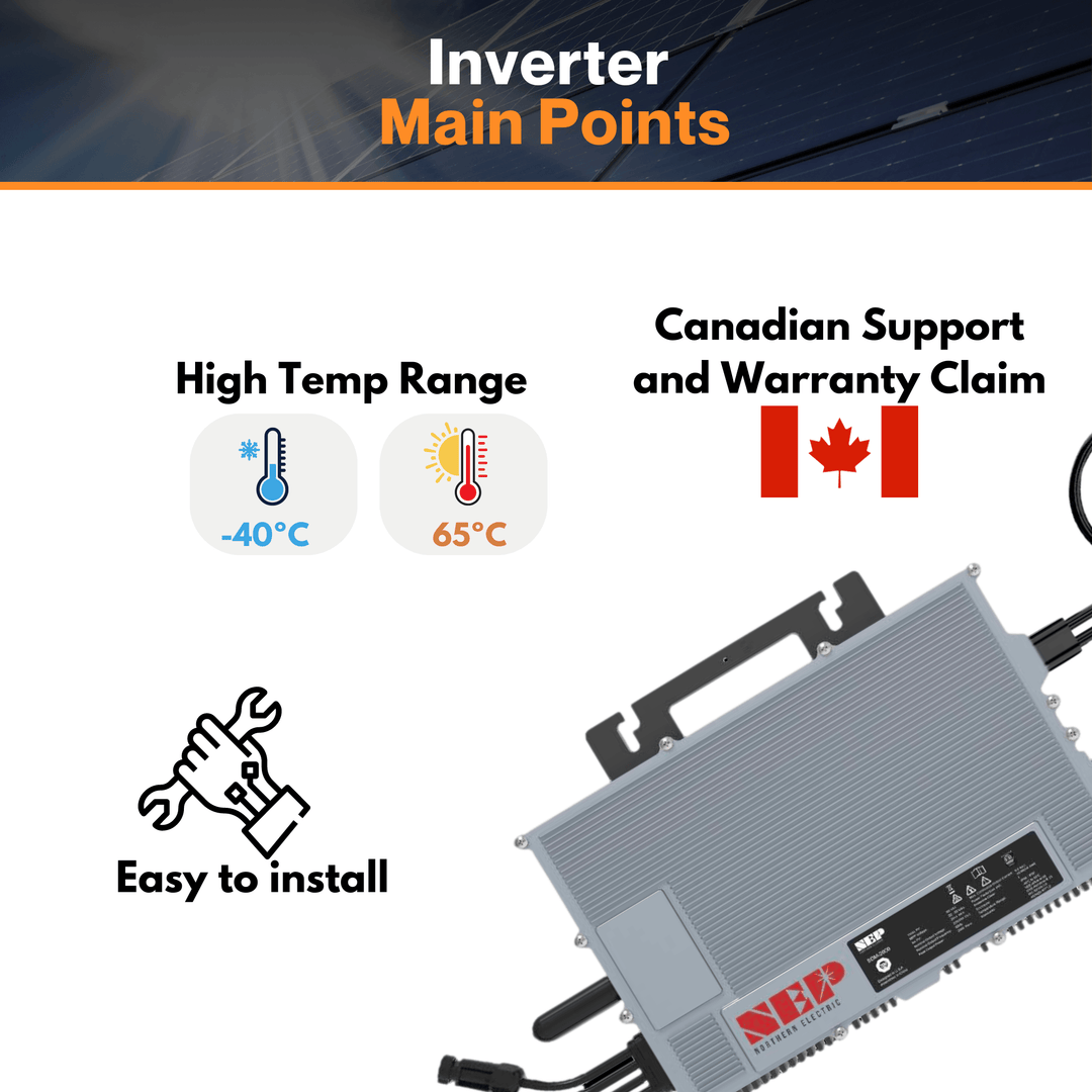 5kw Micro Inverter Grid Tied Kit - All-Black Or Bi-facial Solar Panels |  Optional Battery | Roof Or Ground Mount Options