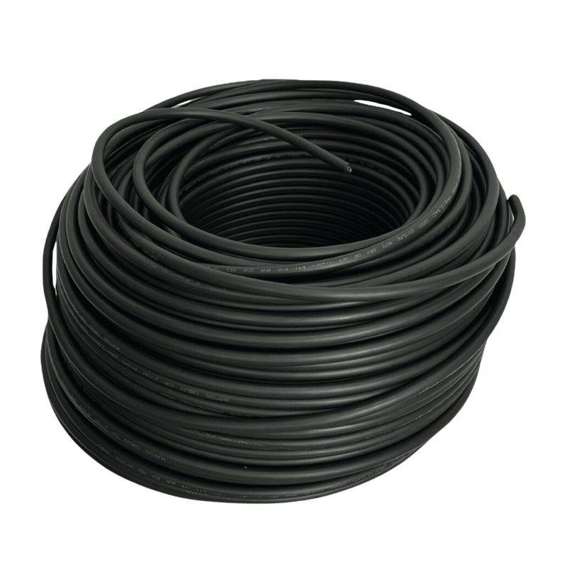 Maple Leaf Black 6AWG 500Ft Solar Extension Cable - Tinned Copper Wire | From RVs To Automotives | For Both Indoor & Outdoor | CSA Certified