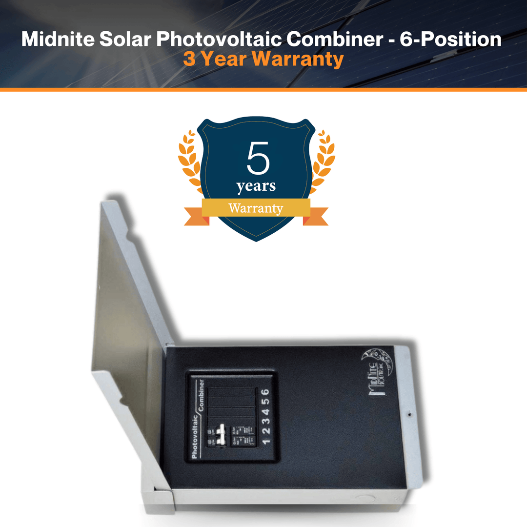 Midnite Solar Photovoltaic Combiner - 6-Position | Model# MNPV6