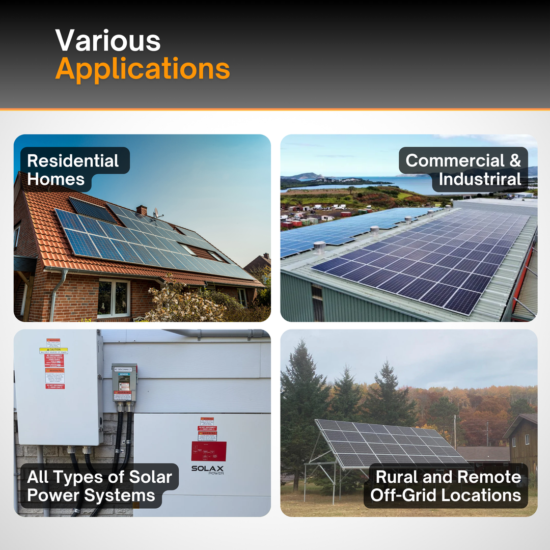 Solar System Lamacoid Label Kit | 28 Piece Label Kit | Solar Component Labels, Specification Labels, Safety Labels for All Solar System Types