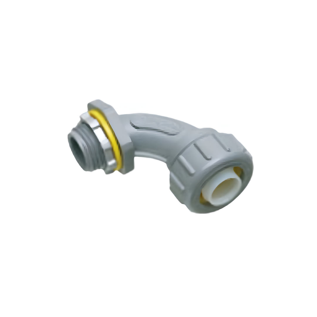 Anamet Liquid Tight Fittings Non-Metallic Connector - 3-Piece -  2", 1 1/2", 1", 3/4"  - Straight or 90-Degree Swivel - For Electrical Conduit - NMLT Series