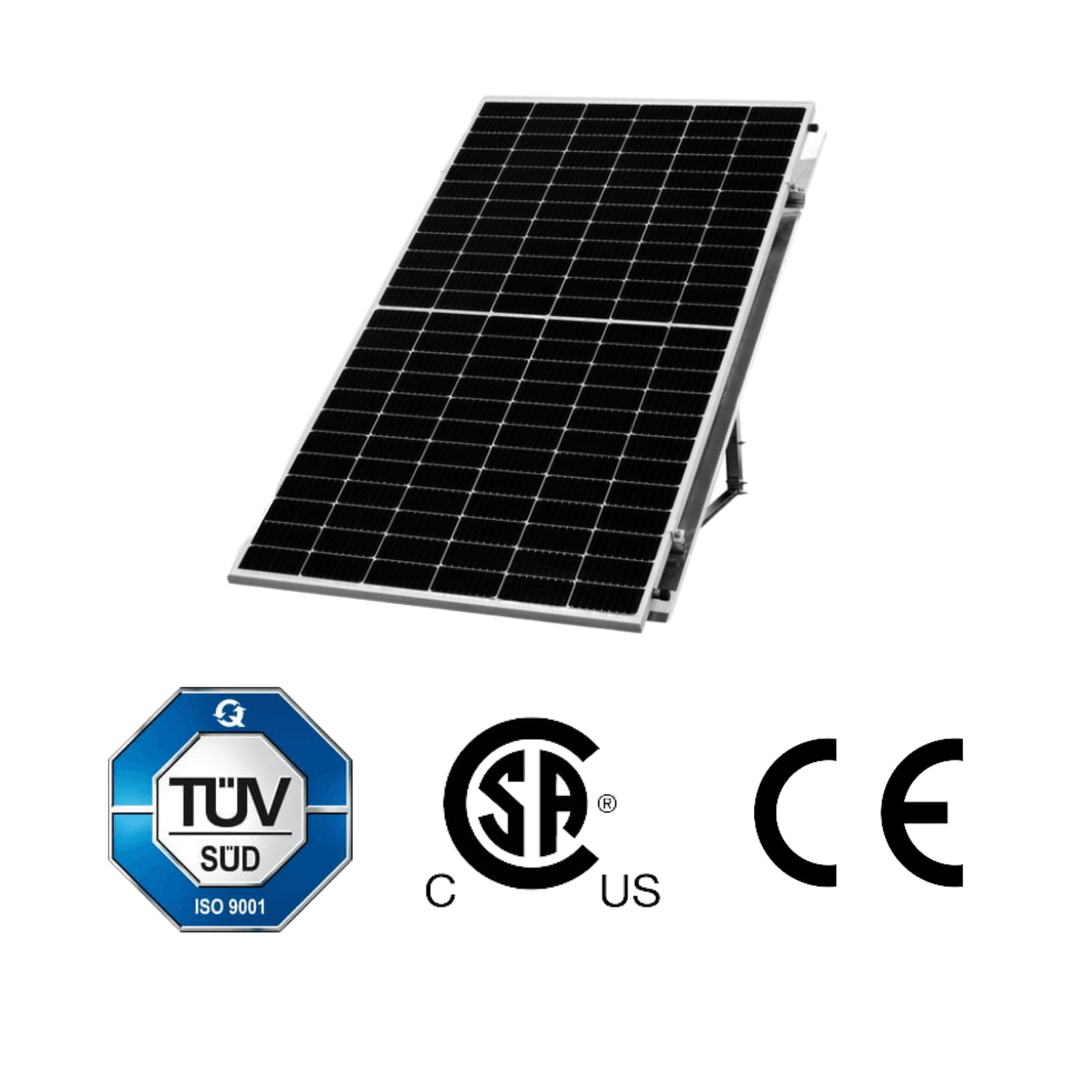 LONGi Hi-MO5 31 Pallet Of 550W Solar Panels - 144 Cell MC4 Silver - White 35mm, 1400mm Cables