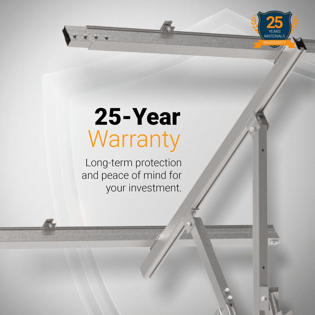 Maple Leaf Goose Ground Mount Bundles | Angle-Adjustable Solar Power Ground Mount Base Kits with Hurricane Upgrades | Bundles for 3, 4, and 6 Solar Panels