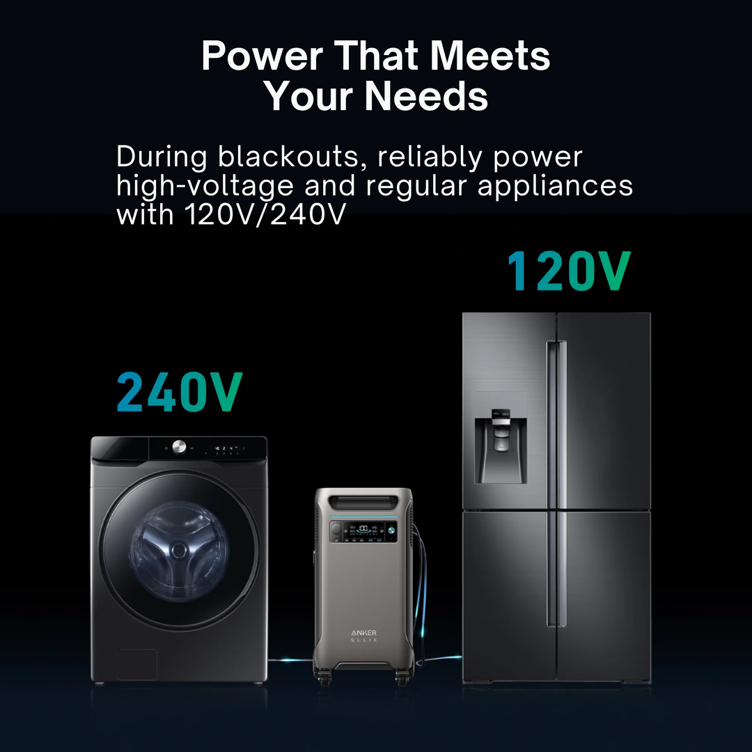 Anker SOLIX BP3800 Expansion Battery | 51.2V 75Ah | 3,840Wh LFP | For SOLIX F3800 Power Station