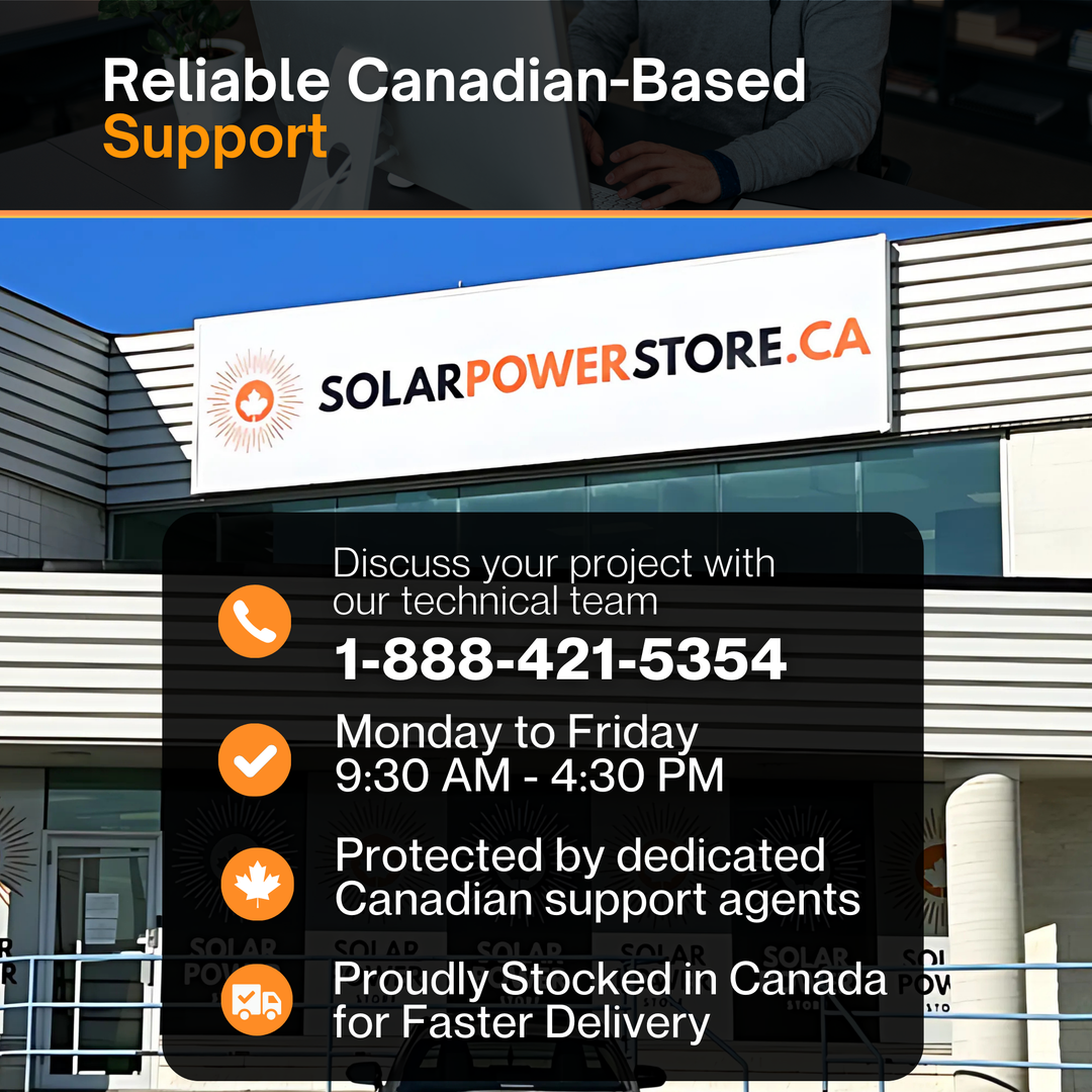 Maple Leaf All Black Bifacial Solar Panel 595W - W/ N-type TOPCon Mono Cells | IP68 Junction Box & IP67 MC4 Cable