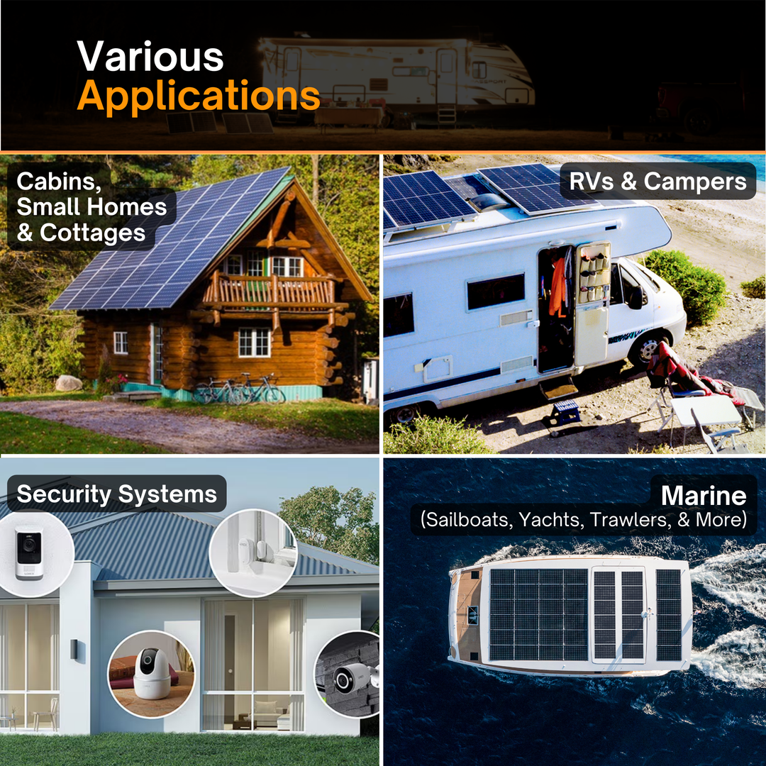 3-Pin High Current Bus Bar Connector | Dual-Sided Threaded, Multi-Cable, Aluminum & Copper Wire Compatible | Solar Panel, Marine & RV Power Systems