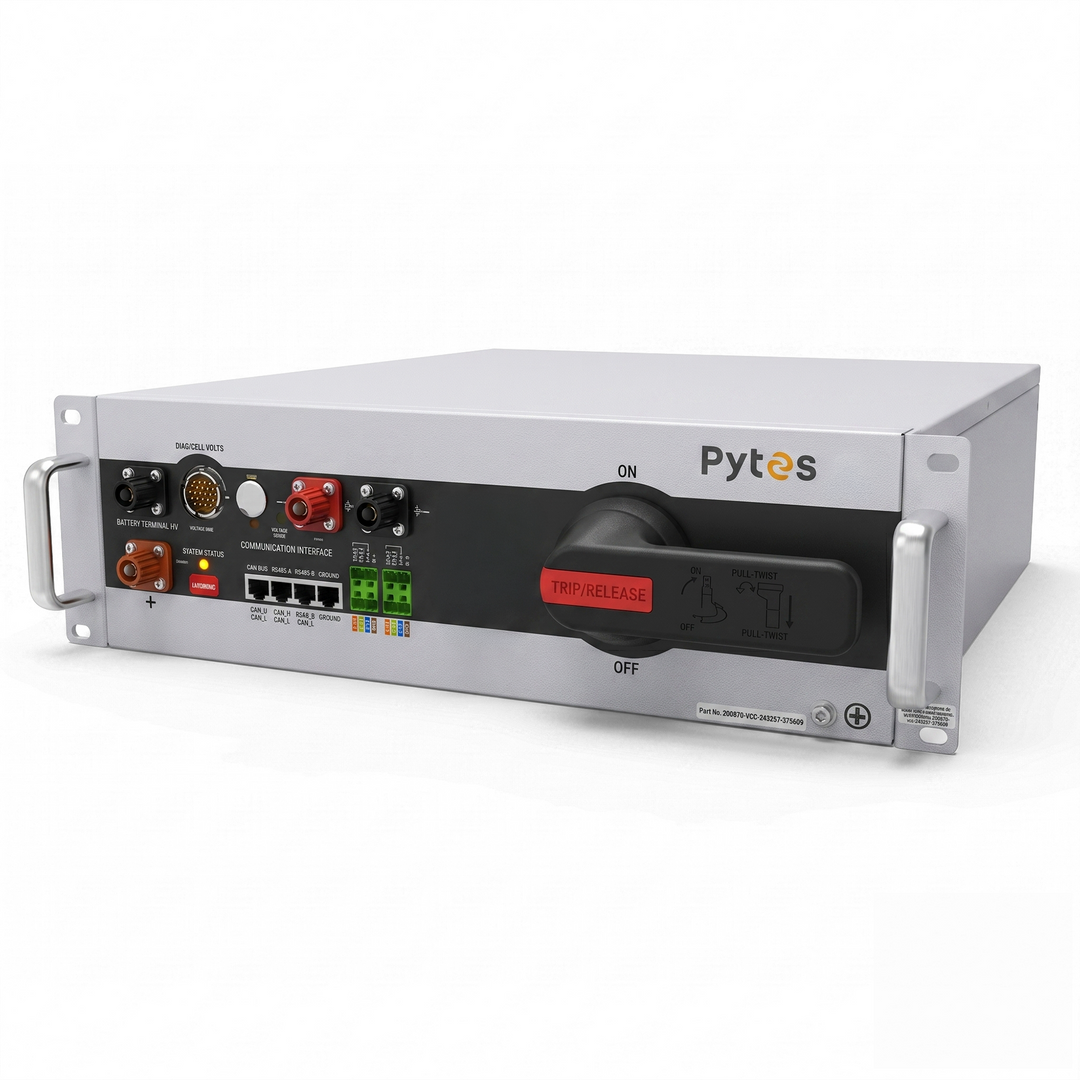 Pytes HV48100 BCU High Voltage Battery Controller | Energy Storage Management System for Residential, Commercial & Industrial Solar Battery Banks