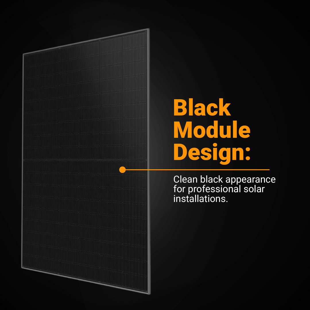 JA Solar 440W Bifacial Solar Panel JAM54D41-440 | 1200mm cables | N-Type Bycium Cells