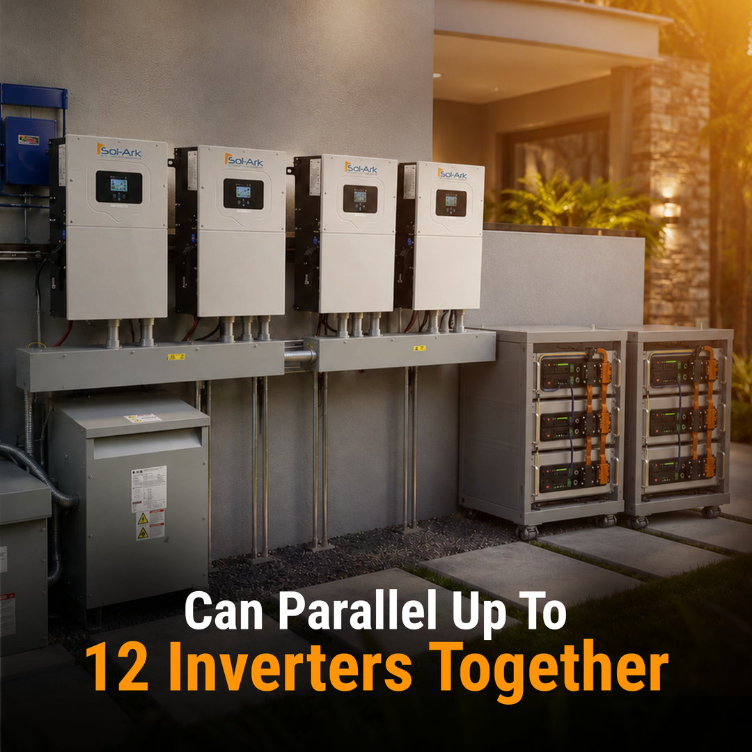 Sol-Ark 15K Hybrid Solar Power Inverter - All-In-One Inverter | With Max PV Of 19500w