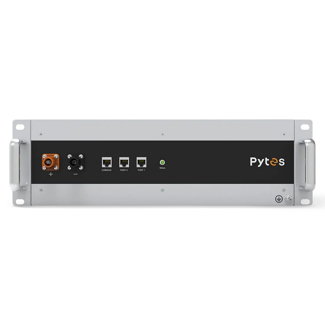 Pytes HV48100 High Voltage Battery Storage System with 25kw and expandable up 40Kw Kit | LiFePO4 Solar ESS Battery Bundle with BCU and Floor Mount Cabinet | UL9540 Certified