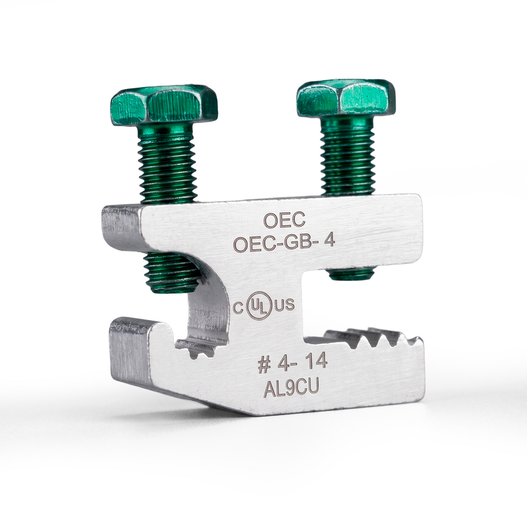 Grounding Lug SGB-4 | For Grounding Solar Panels, Roof Rails, and Other Mounting Hardware | C UL US Listed