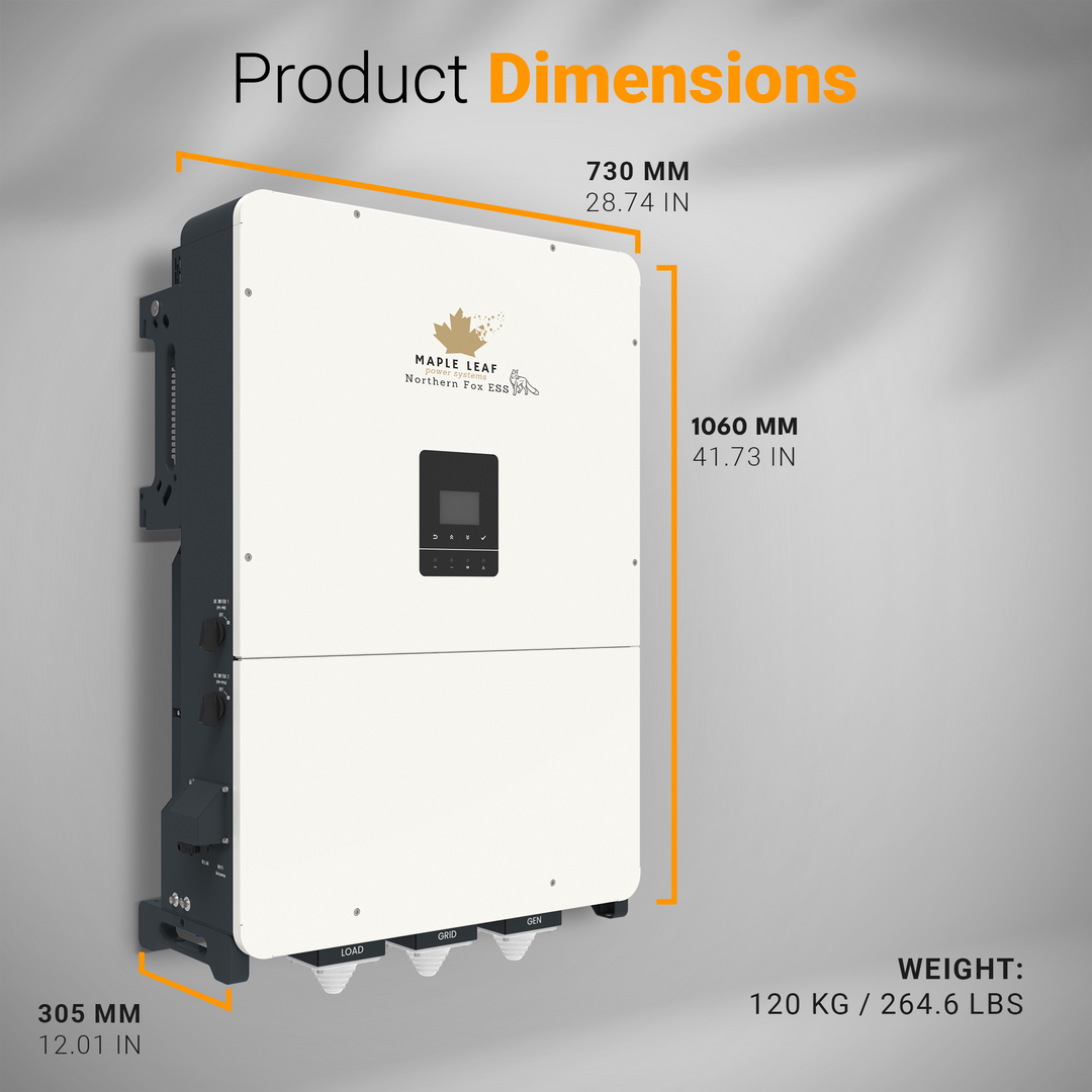 Fox ESS H3 Plus 208/220/240V Three-Phase Hybrid Inverter 37.5kW–70kW | 220V Commercial Solar Inverter | LiFePO4 Battery Ready | Grid-Tied & Off-Grid Backup | WiFi Monitoring