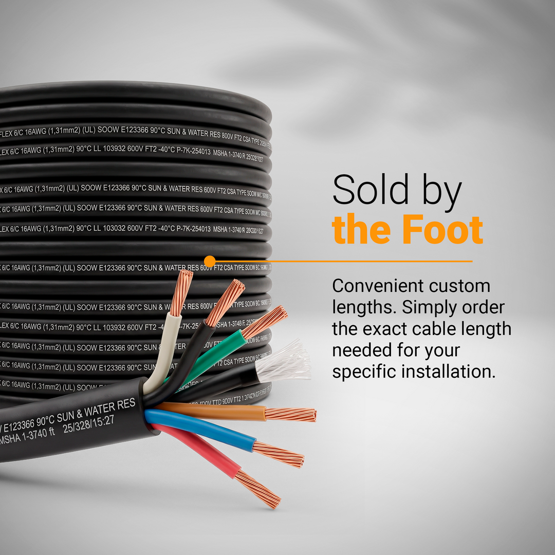 Maple Leaf Northern Fox ESS Hub G2 Communication Cable | Per Foot | 16AWG