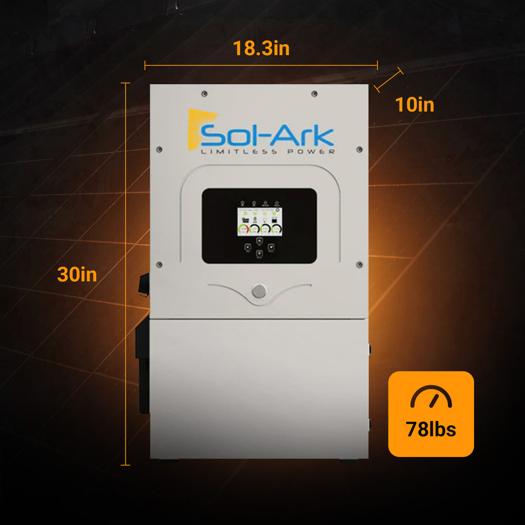 Sol-Ark Hybrid Complete Solar Power and Energy Storage Kits | Bifacial Tier-1 550w+ Solar Panels | Maple Leaf Beaver LIFEPO4 Batteries | Full Kits for Hybrid Solar Power Installs