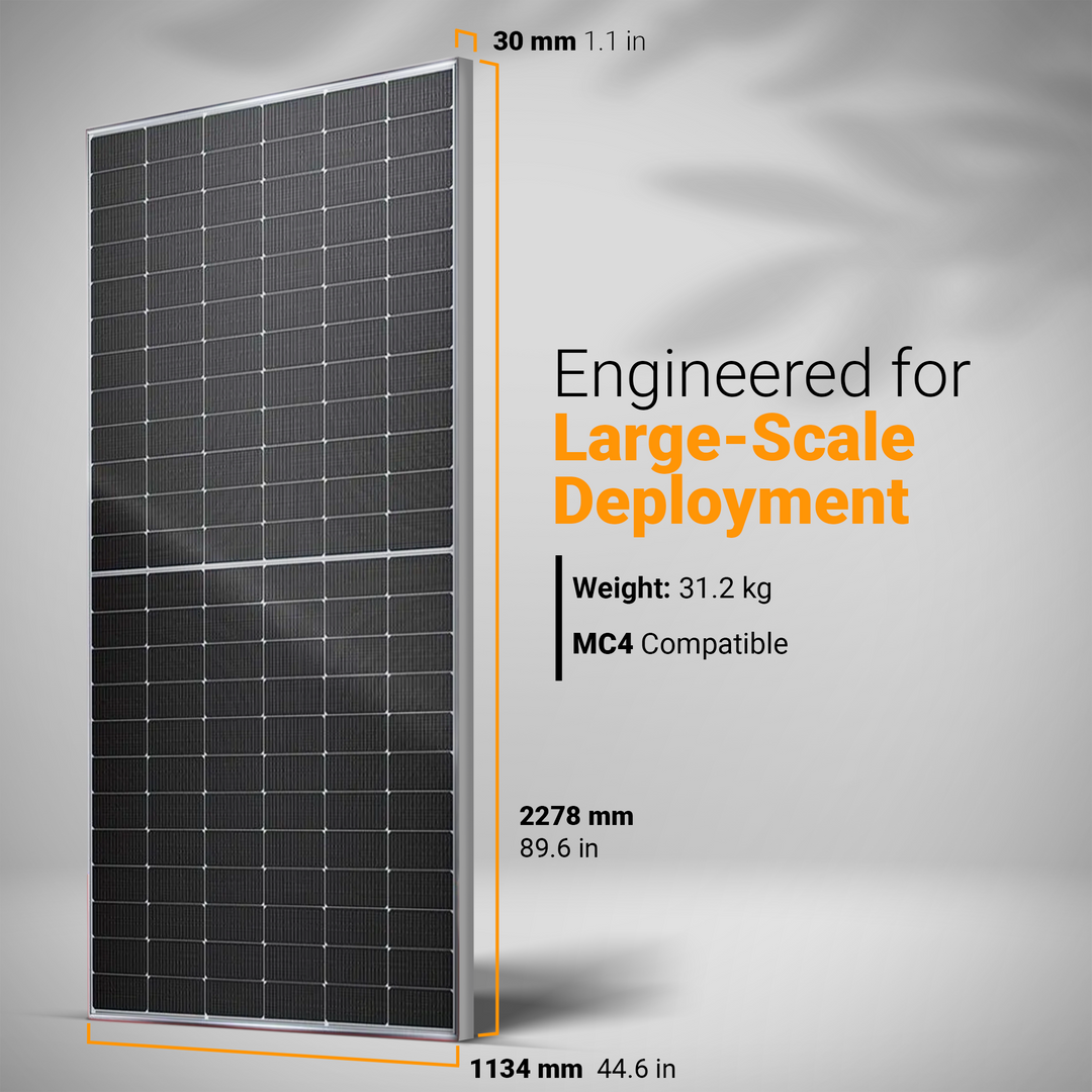 Maple Leaf 585W N-Type TOPCon Bifacial Solar Panels – Full Pallet of 36 Panels (21.06kW Total) | Dual-Glass | CSA Certified | 30-Year Warranty