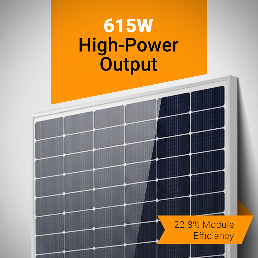 CANADIAN SOLAR 615W Solar Panel | TOPHiKu6 All-Black N-type TOPCon PV Cells | CSA Certified