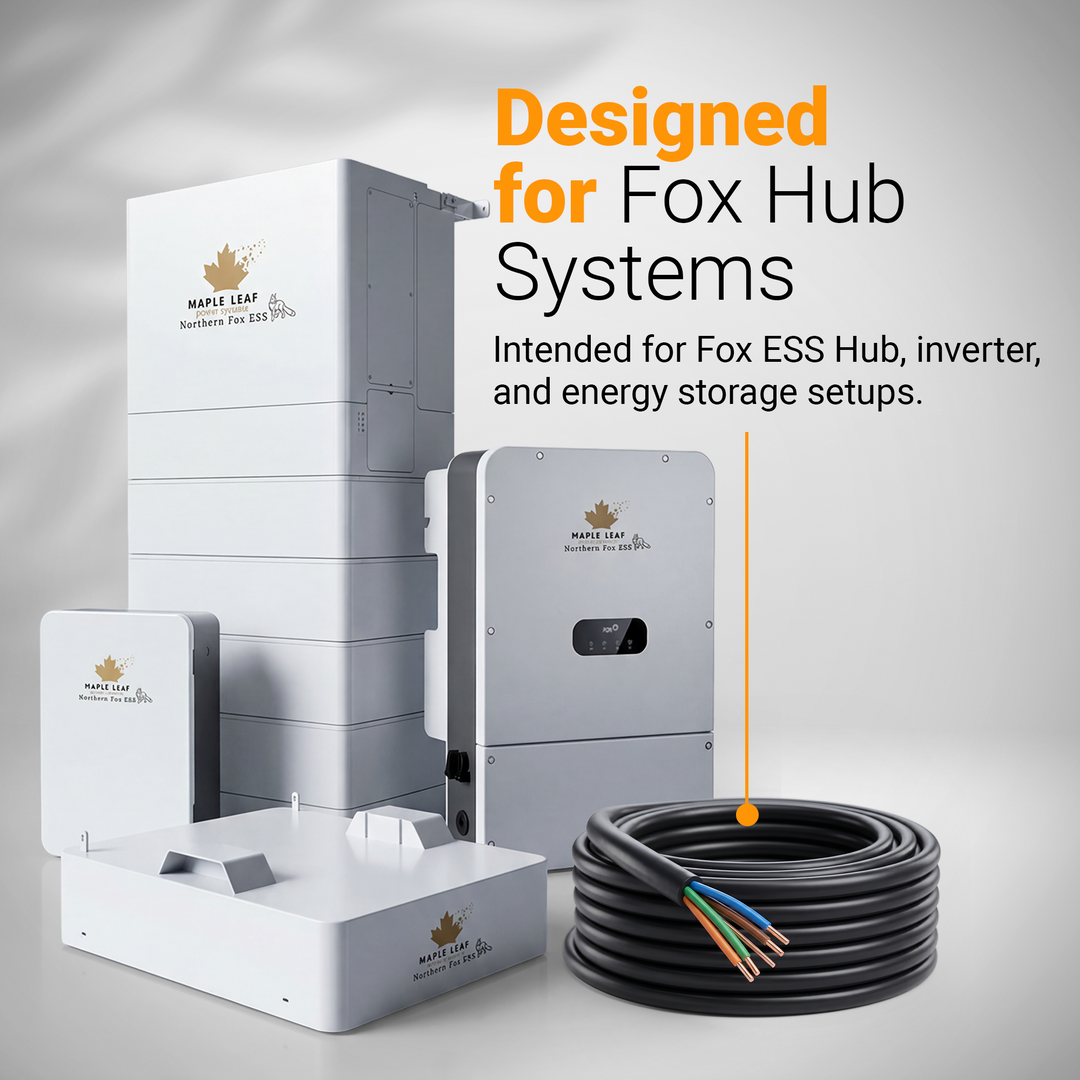 Maple Leaf Northern Fox ESS Hub G2 Communication Cable | Per Foot | 16AWG
