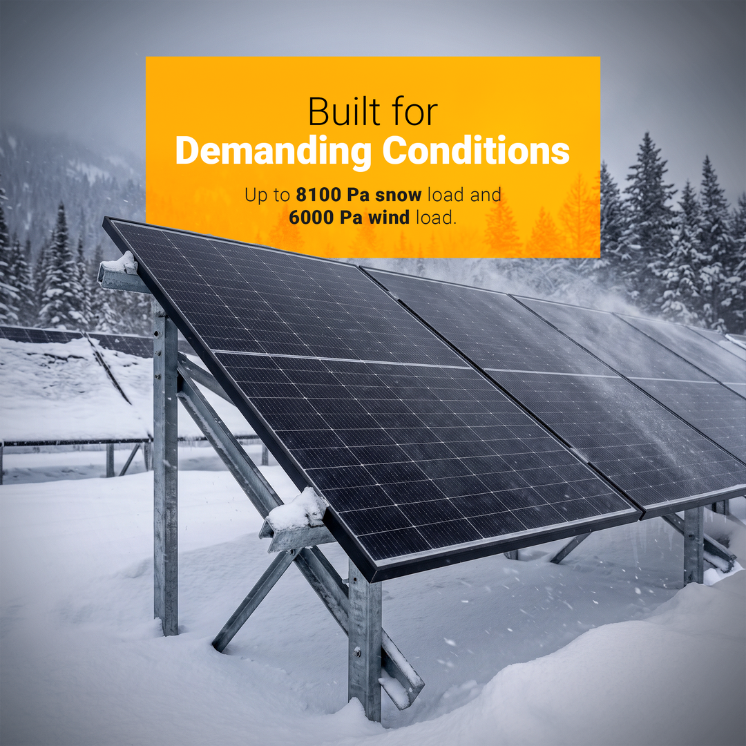 CANADIAN SOLAR 450W Solar Panel | TOPHiKu6 All-Black N-type TOPCon PV Cells | CSA Certified