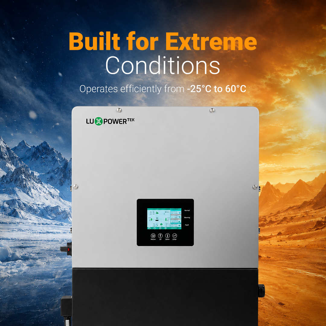 Luxpower LXP-LB-US 10k Hybrid Solar Inverter - 48V 120/240V Split Phase | UL, CEC & CSA Approved