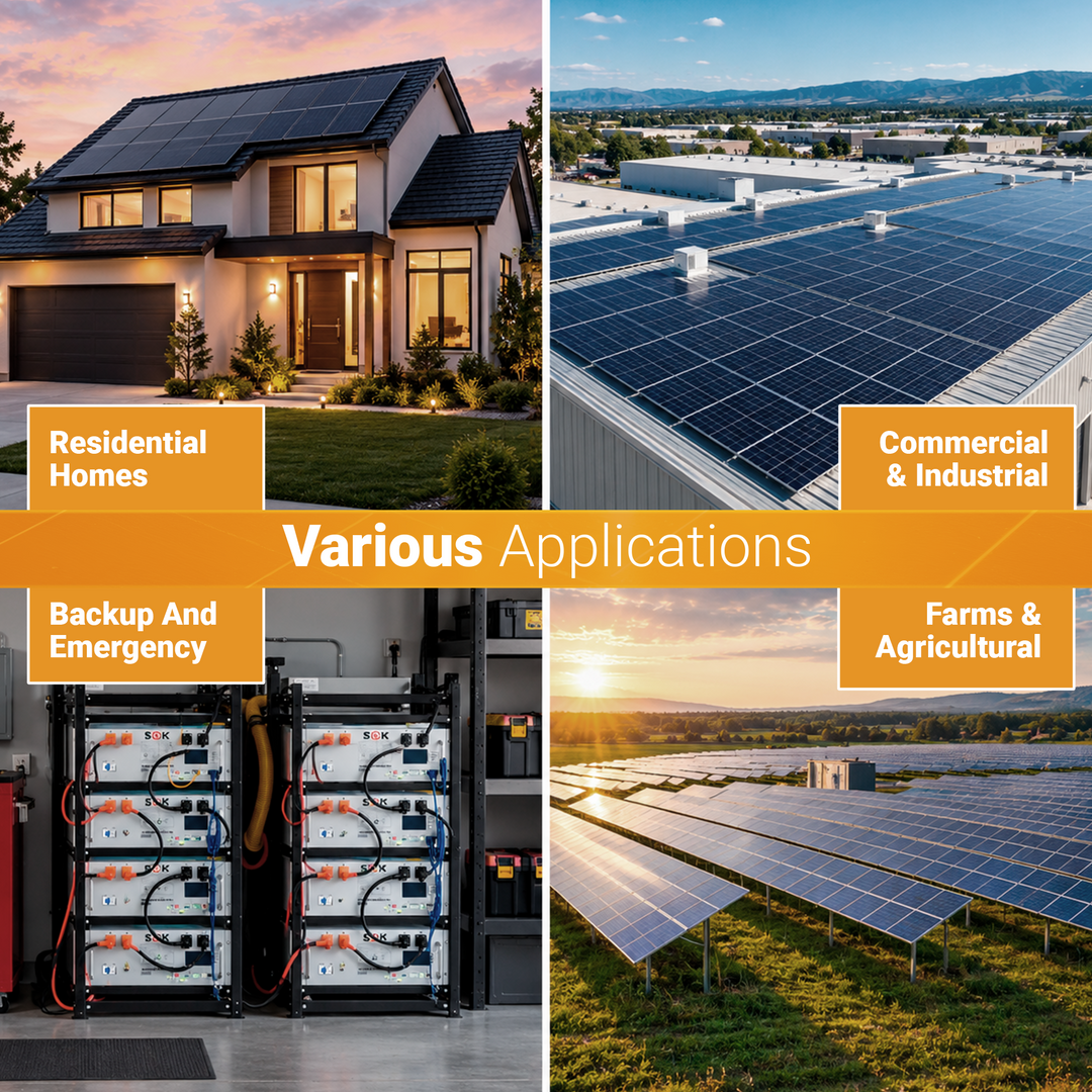 Luxpower GEN-LB-US 16K Hybrid Solar Inverter – 16kW Split-Phase Off-Grid & Grid-Tie Hybrid System | 3-MPPT, Whole-Home Backup, AI Monitoring