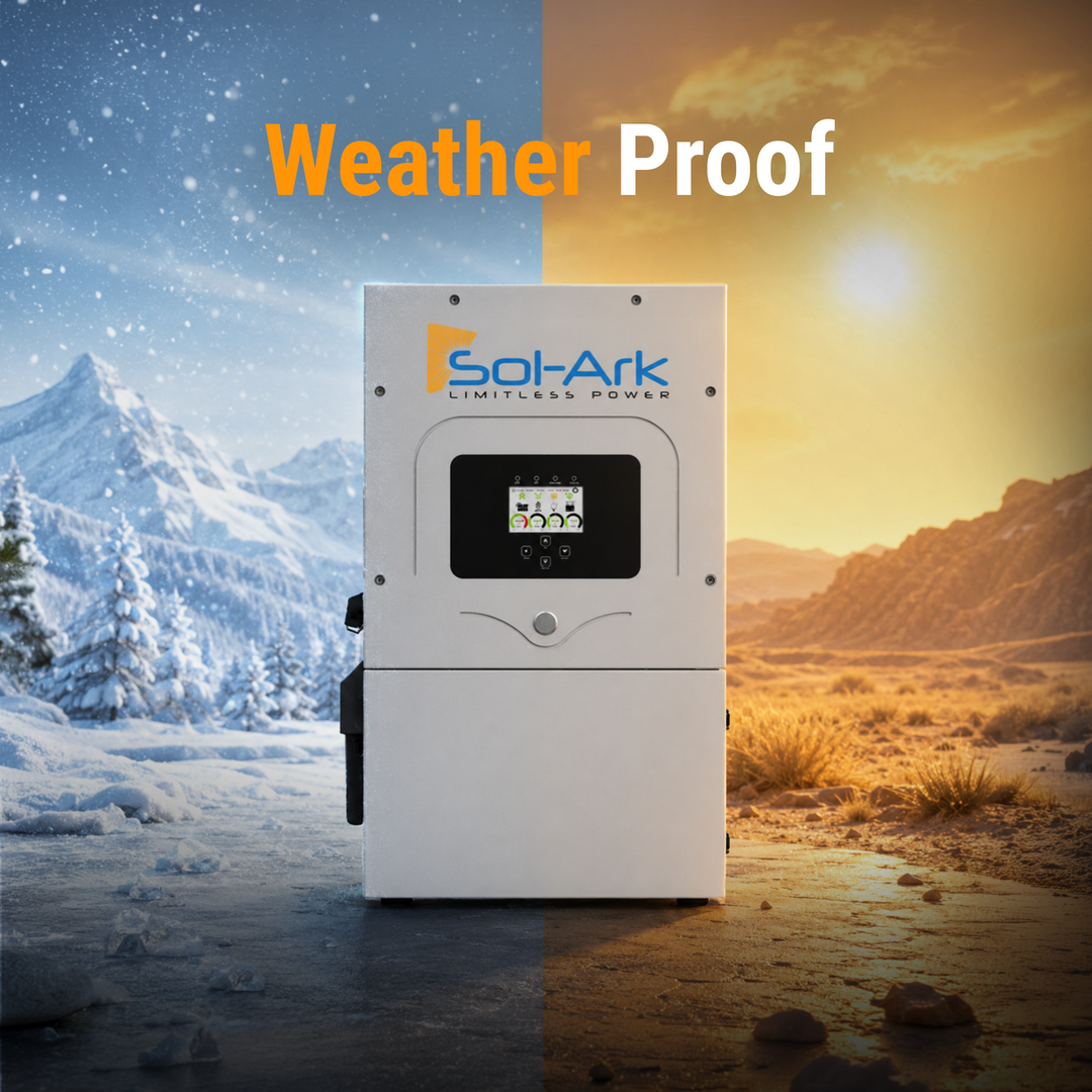 Sol-Ark Hybrid Complete Solar Power and Energy Storage Kits | Bifacial Tier-1 550w+ Solar Panels | Maple Leaf Beaver LIFEPO4 Batteries | Full Kits for Hybrid Solar Power Installs