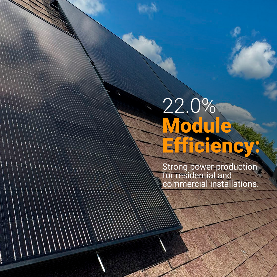 JA Solar 440W Bifacial Solar Panel JAM54D41-440 | 1200mm cables | N-Type Bycium Cells