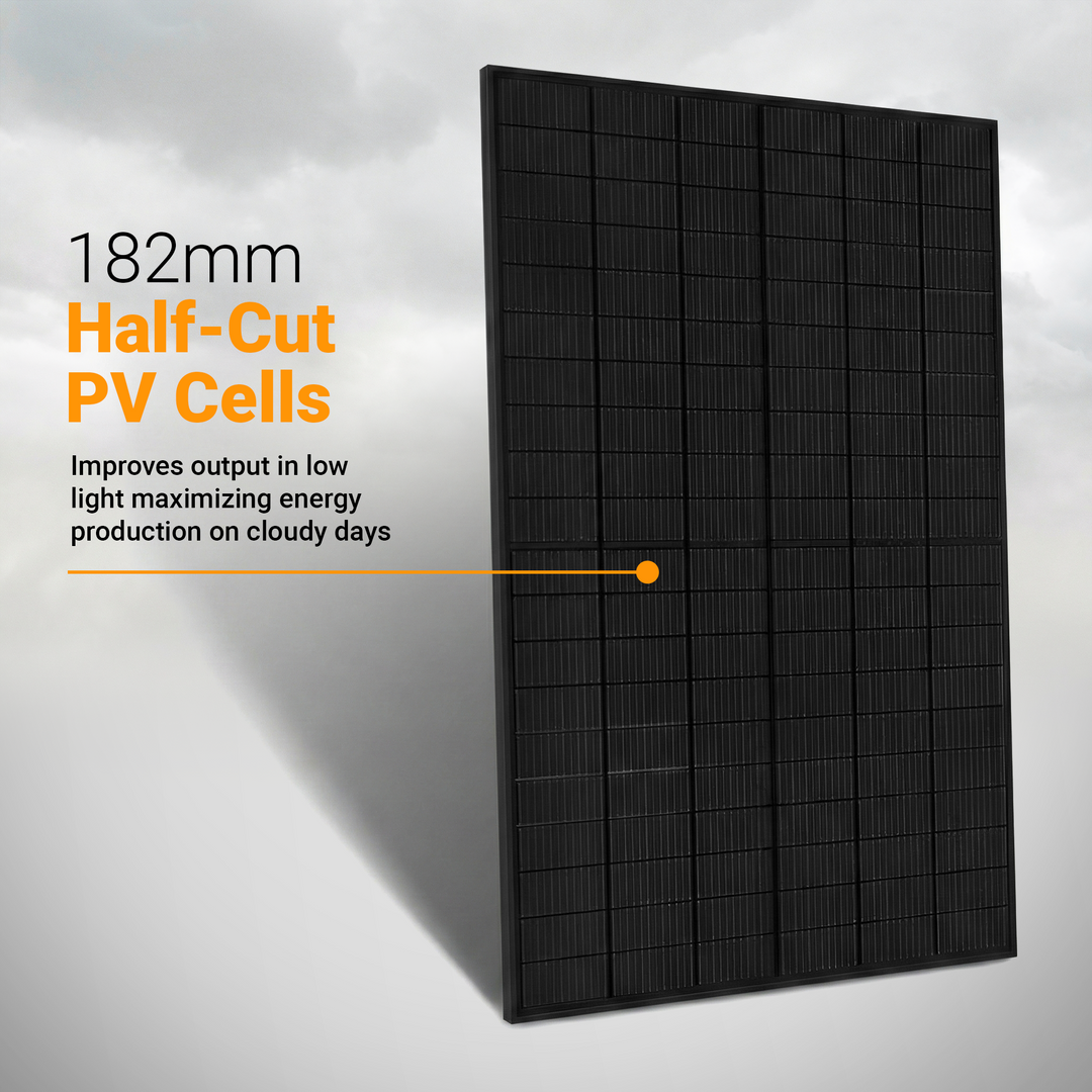 Maple Leaf 435W Bifacial N-Type TOPCon Solar Panel | High-Efficiency 1500V PV Module | Glass-Glass Construction | 22%+ Efficiency | MC4 Compatible | 30-Year Warranty