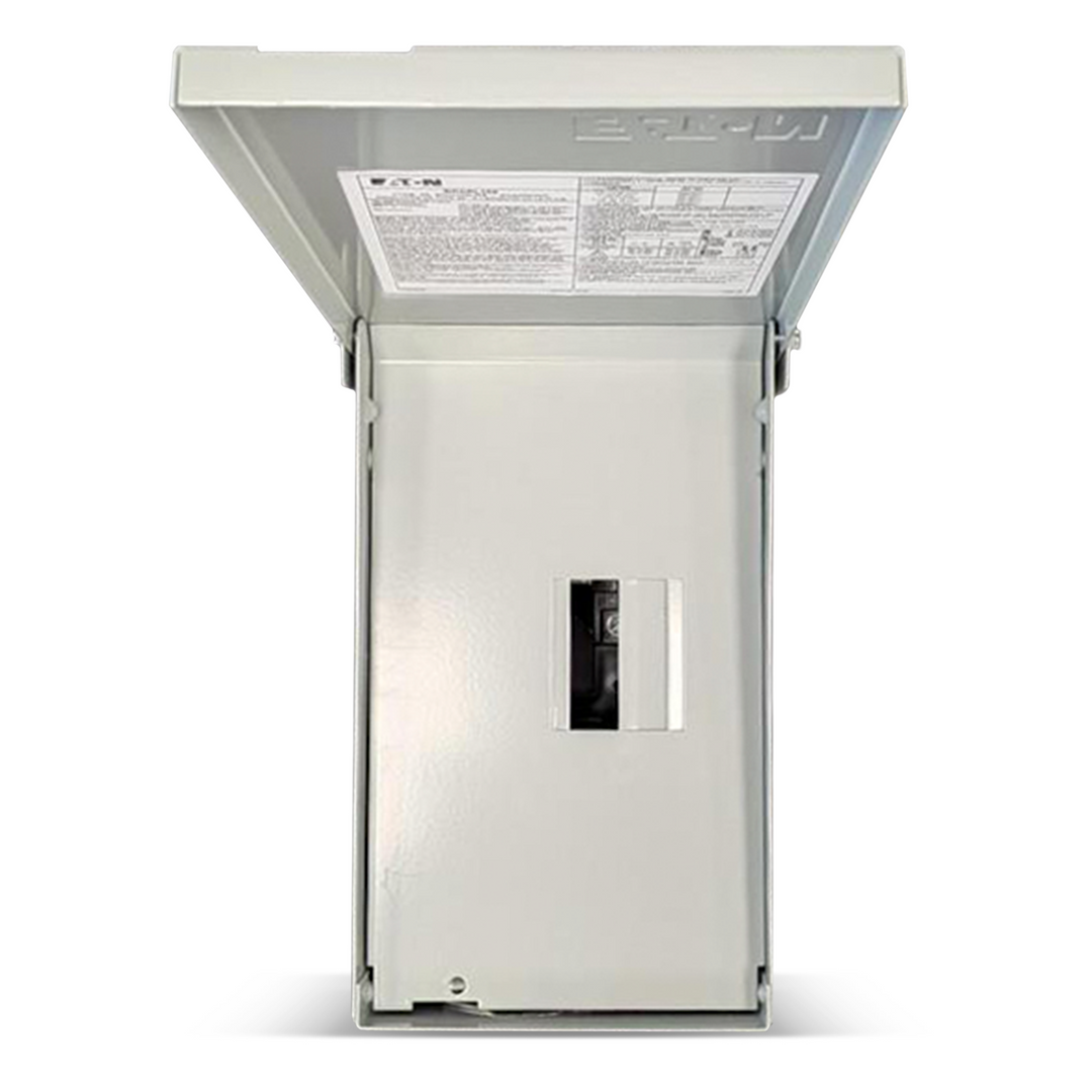 Eaton Single Phase Main Lug Load Center- Non-Combination 125 A, 1 PH, 120/240 VAC | CPL Plug-in | NEMA 3R Rated Enclosure | UL & CSA Listed