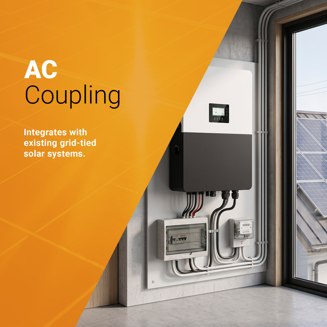 Luxpower GEN-LB-US 9.6K PRO Hybrid Solar Inverter | 9600W Continuous AC Output | 200A Passthrough | UL Listed and CSA Certified