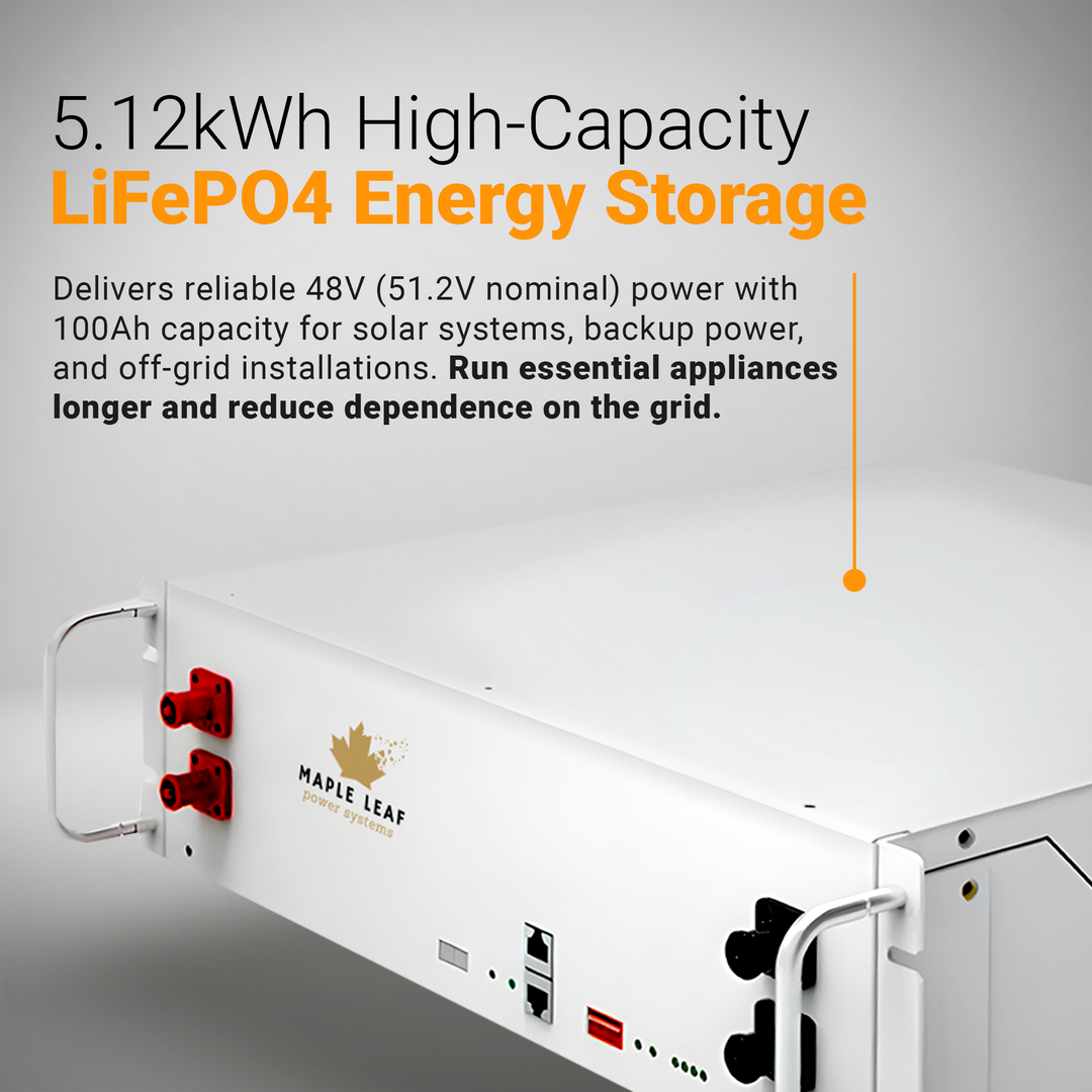 Sol-Ark Hybrid Complete Solar Power and Energy Storage Kits | Bifacial Tier-1 550w+ Solar Panels | Maple Leaf Beaver LIFEPO4 Batteries | Full Kits for Hybrid Solar Power Installs